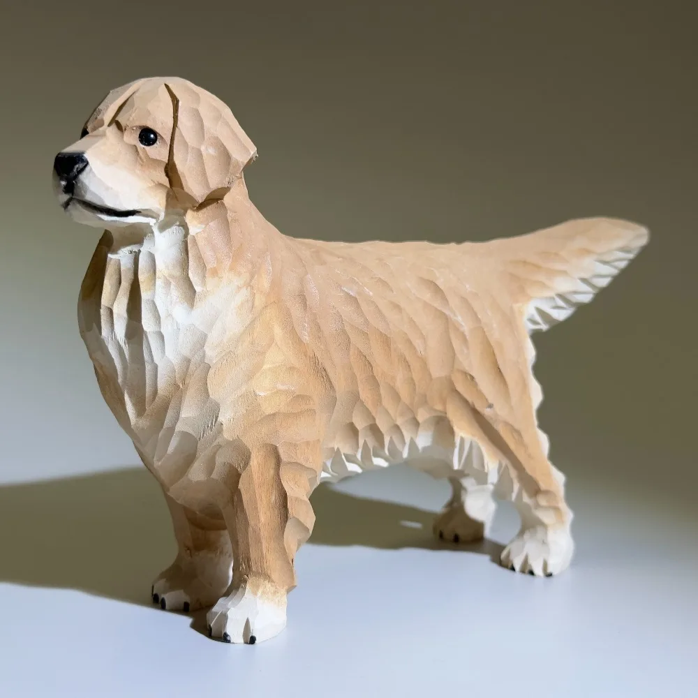 Handmade Realistic Style Golden Retriever Wooden Art,Pet Gift,Desk Buddy,Entryway Decor,Pet Memorial,Custom Gift
Handmade Realistic Style Golden Retriever Wooden Art,Pet Gift,Desk Buddy,Entryway Decor,Pet Memorial,Custom Gift
