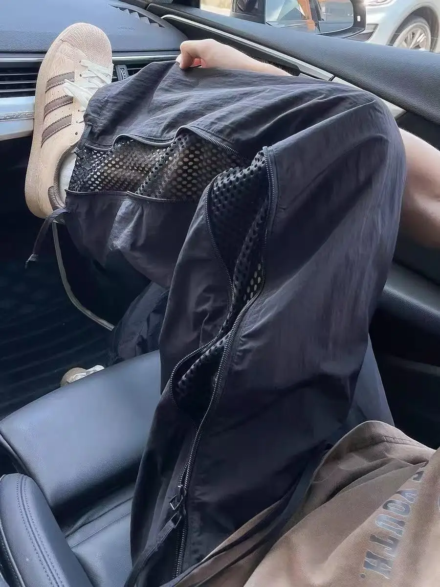 Men's Summer Lightweight Loose Fit Hiking Pants Qui Dry Breathable Me Outdoor Sports Casual Design Zipper Wide Leg Trousers
Men's Summer Lightweight Loose Fit Hiking Pants Qui Dry Breathable Me Outdoor Sports Casual Design Zipper Wide Leg Trousers