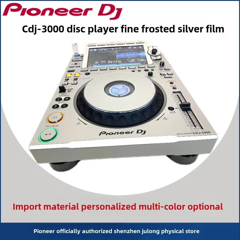 Pioneer CDJ3000 Disc Player Self-adhesive Film(!Just Self-adhesive Film, Not A Machine. Do Not Purchase Without A Machine)
Pioneer CDJ3000 Disc Player Self-adhesive Film(!Just Self-adhesive Film, Not A Machine. Do Not Purchase Without A Machine)