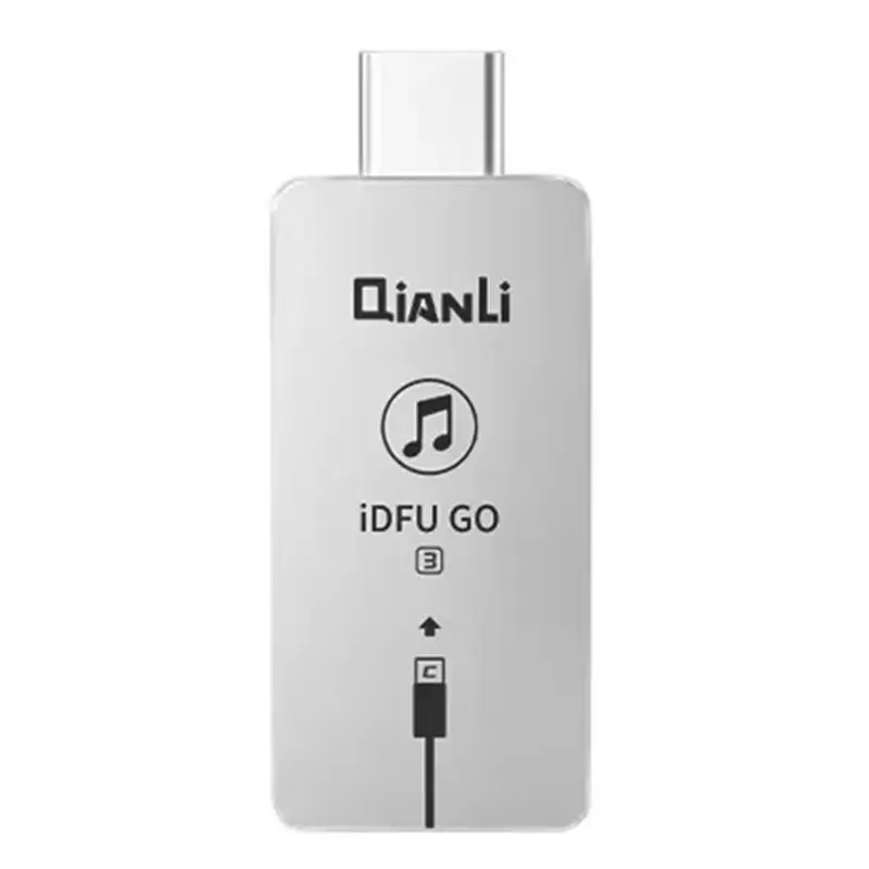 Qianli IDFU GO 3 Fast-Recovery Booster Cable 2.8 Seconds Quick Startup DFU For 15 Serie Purple Screen Repair Tool
Qianli IDFU GO 3 Fast-Recovery Booster Cable 2.8 Seconds Quick Startup DFU For 15 Serie Purple Screen Repair Tool