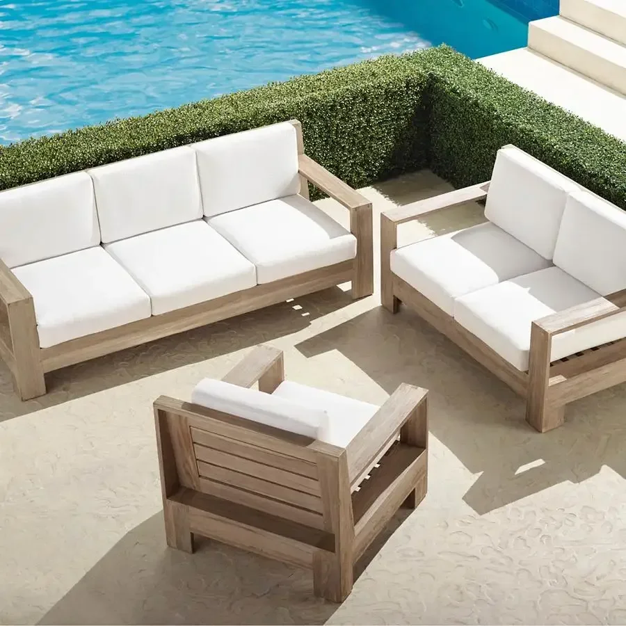 Sigma Hot sale American Style Fashion Sofa High Quality Teak Outdoor Furniture Garden Set
Sigma Hot sale American Style Fashion Sofa High Quality Teak Outdoor Furniture Garden Set