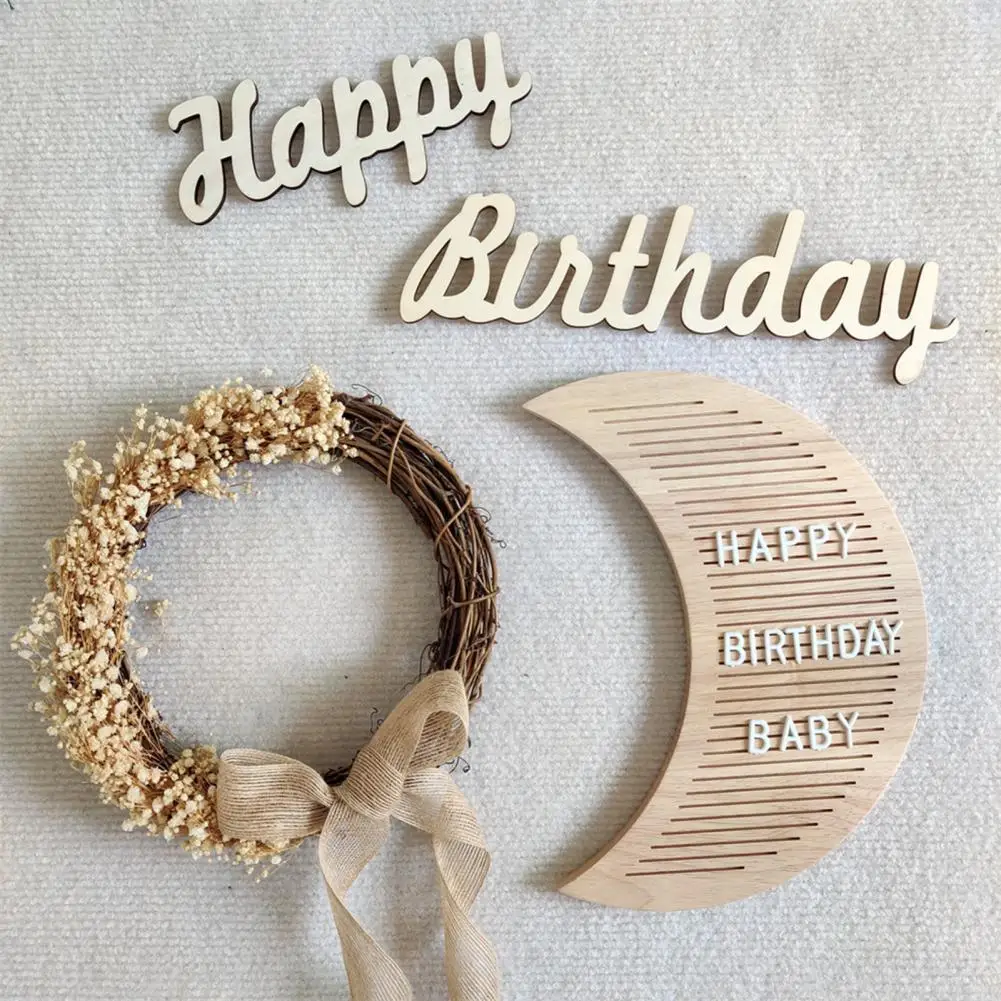 Letter Board Oak Message Board Burr-free Widely Applied Nordic Moon Message Board Wooden Decoration
Letter Board Oak Message Board Burr-free Widely Applied Nordic Moon Message Board Wooden Decoration