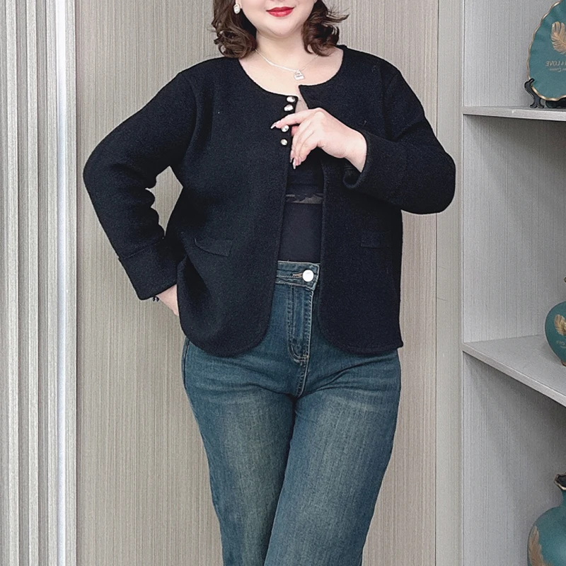French Ladies Chic Short Coat Female Fall New XXL Knit Woolen Cardigan Top Fashion Jacket 2426
French Ladies Chic Short Coat Female Fall New XXL Knit Woolen Cardigan Top Fashion Jacket 2426