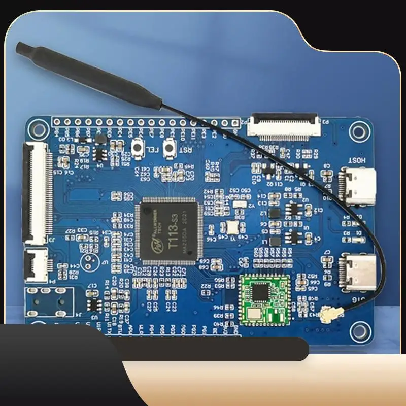 Wifi Display Arm Cortex-A7 Allwinner T113 Multifunctional Portable Convenient Development Board Module Durable Easy To Use B-T44
Wifi Display Arm Cortex-A7 Allwinner T113 Multifunctional Portable Convenient Development Board Module Durable Easy To Use B-T44