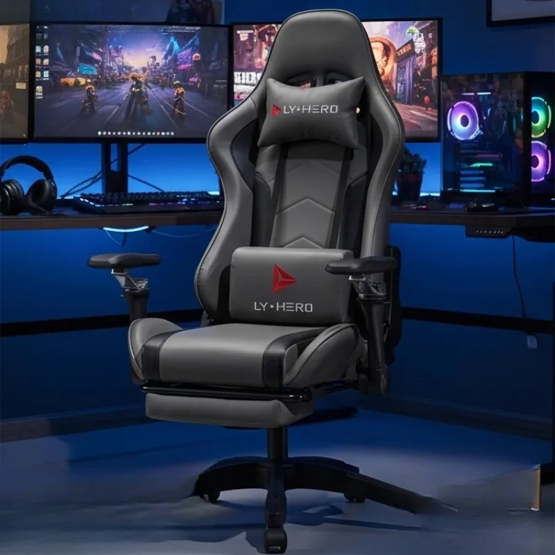 Headrest Pillow Office Chair Roller Support Luxury Leather Office Chair Women Lounge Recline Cadeiras De Gamer Furnitures 
Headrest Pillow Office Chair Roller Support Luxury Leather Office Chair Women Lounge Recline Cadeiras De Gamer Furnitures