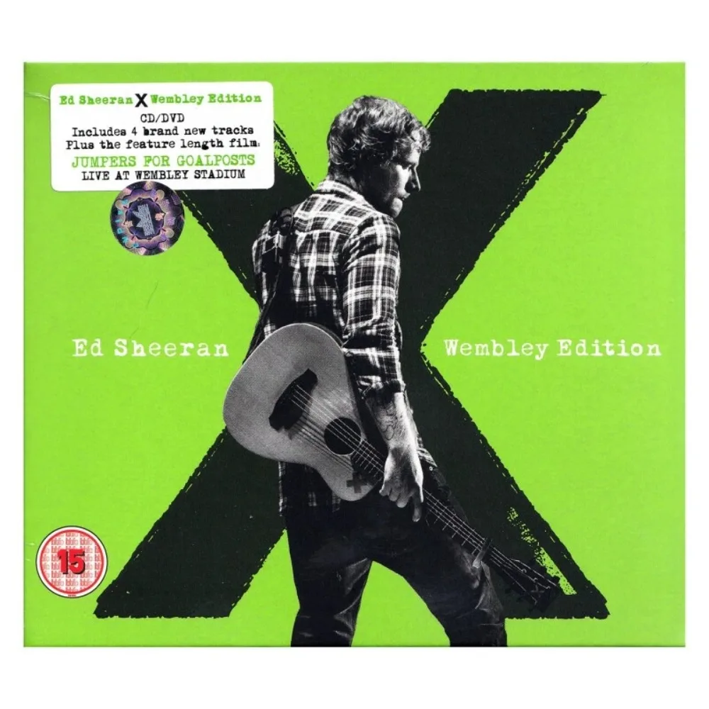 Ed Sheeran (Ed) X Wembley Edition CD+DVD - Live Pop Hits Collection with Emotional Performances for Fans & Collection
Ed Sheeran (Ed) X Wembley Edition CD+DVD - Live Pop Hits Collection with Emotional Performances for Fans & Collection