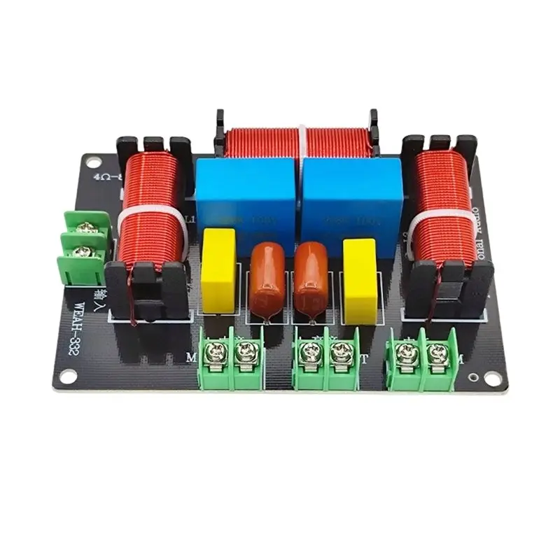 A13E-WEAH-332 200 Вт 3-полосный кроссовер, 2 среднечастотных динамика, 1 высокочастотный динамик, разделитель частот, аудиокроссовер для колонок, кроссовер для караоке, модель B
A13E-WEAH-332 200 Вт 3-полосный кроссовер, 2 среднечастотных динамика, 1 высокочастотный динамик, разделитель частот, аудиокроссовер для колонок, кроссовер для караоке, модель B