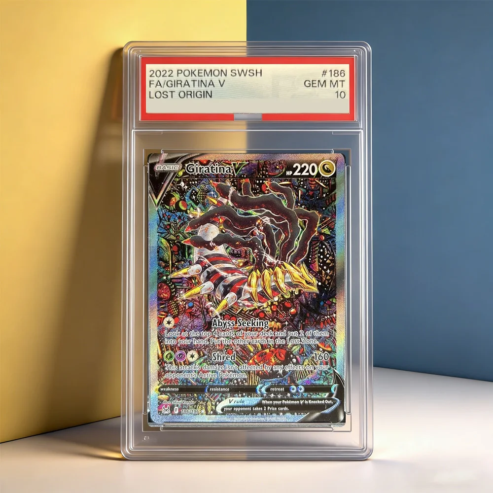 DIY PTCG Rating Card Single Card 2022 JPN.SWSH FA/GIRA TINA V LOST ABYSS EN 10points Hobby Anime Game Collection Card Toy
DIY PTCG Rating Card Single Card 2022 JPN.SWSH FA/GIRA TINA V LOST ABYSS EN 10points Hobby Anime Game Collection Card Toy