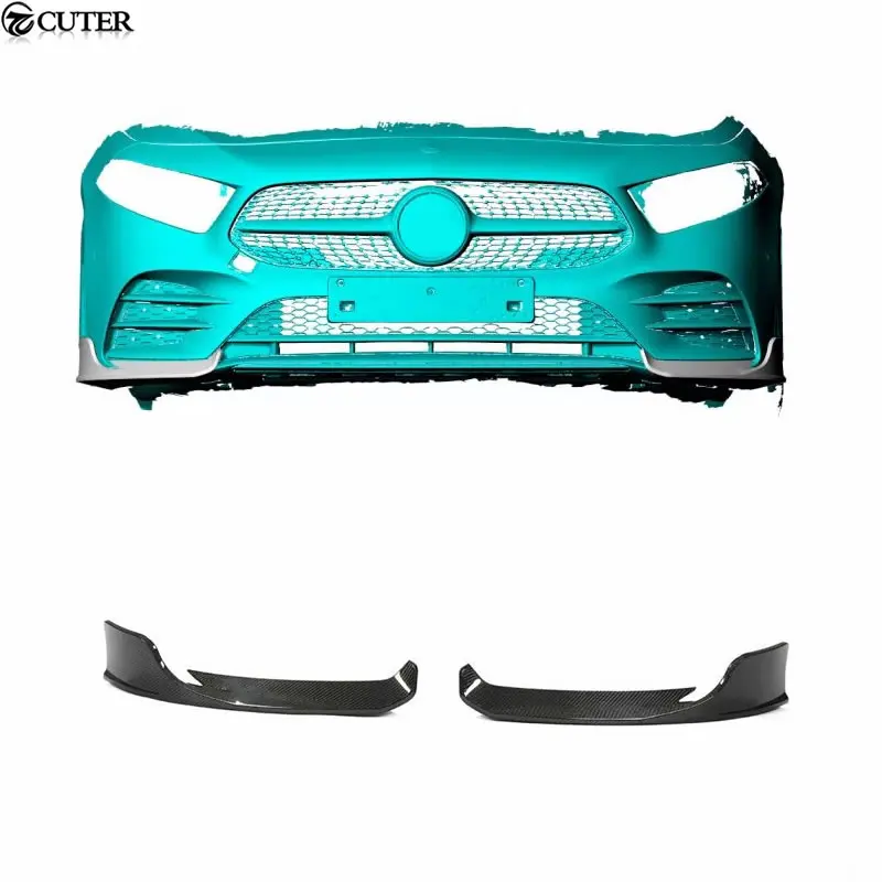 W177 A200 A250 A45s Carbon Fiber FRP Front Bumper Aprons Side Splitter for Mercedes-benz W177 A45s Car Body Kit 2021
W177 A200 A250 A45s Carbon Fiber FRP Front Bumper Aprons Side Splitter for Mercedes-benz W177 A45s Car Body Kit 2021