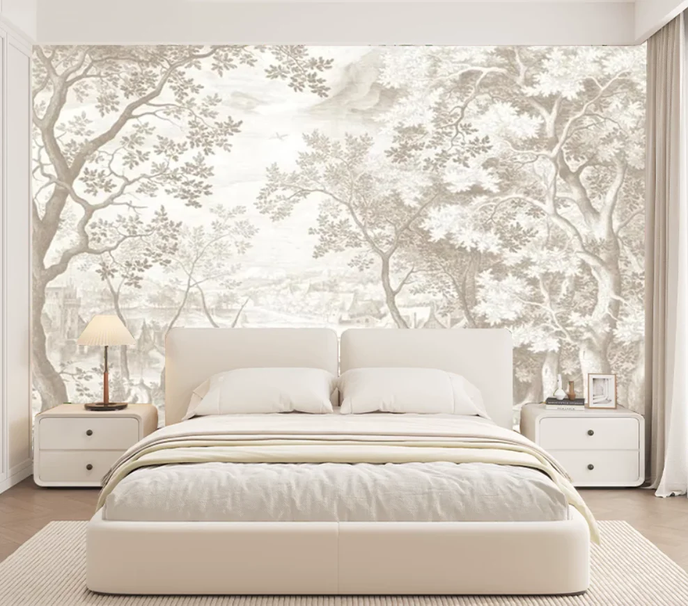 Customized Size Southeast Asian Tropical Forest Mural Black and White Animal Retro 3d Wallpaper Home Decoration Painting photo
Customized Size Southeast Asian Tropical Forest Mural Black and White Animal Retro 3d Wallpaper Home Decoration Painting photo