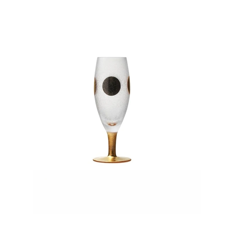 Japanese brand Garceda handmade sun and moon bantam champagne gold silver set frosted high-end glass
Japanese brand Garceda handmade sun and moon bantam champagne gold silver set frosted high-end glass