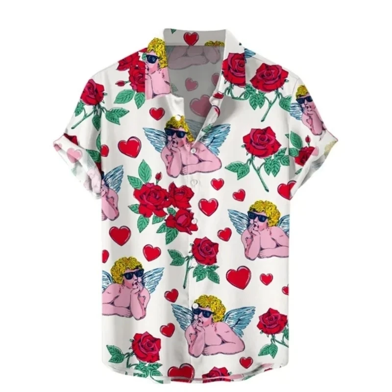 Funny Sexy Spicy Hawaiian Mens Floral Shirt Man Summer Street Fashion Blouse Male Clothing Y2k Vintage Camisas Casuais Slim Fit
Funny Sexy Spicy Hawaiian Mens Floral Shirt Man Summer Street Fashion Blouse Male Clothing Y2k Vintage Camisas Casuais Slim Fit