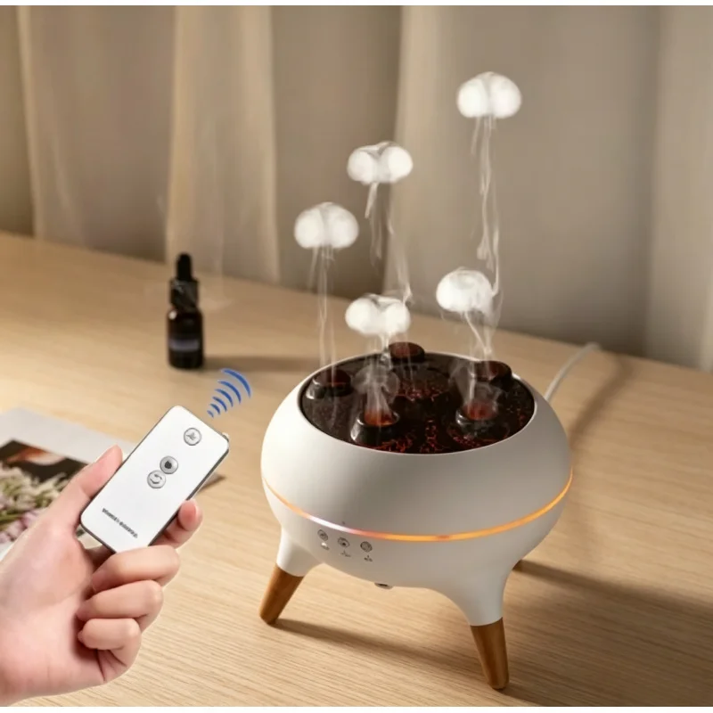 Dynamic Jellyfish Air Humidifier 250ml, Essential Oil Diffuser with Remote Control, 7 Colors Night Light for Bedroom
Dynamic Jellyfish Air Humidifier 250ml, Essential Oil Diffuser with Remote Control, 7 Colors Night Light for Bedroom