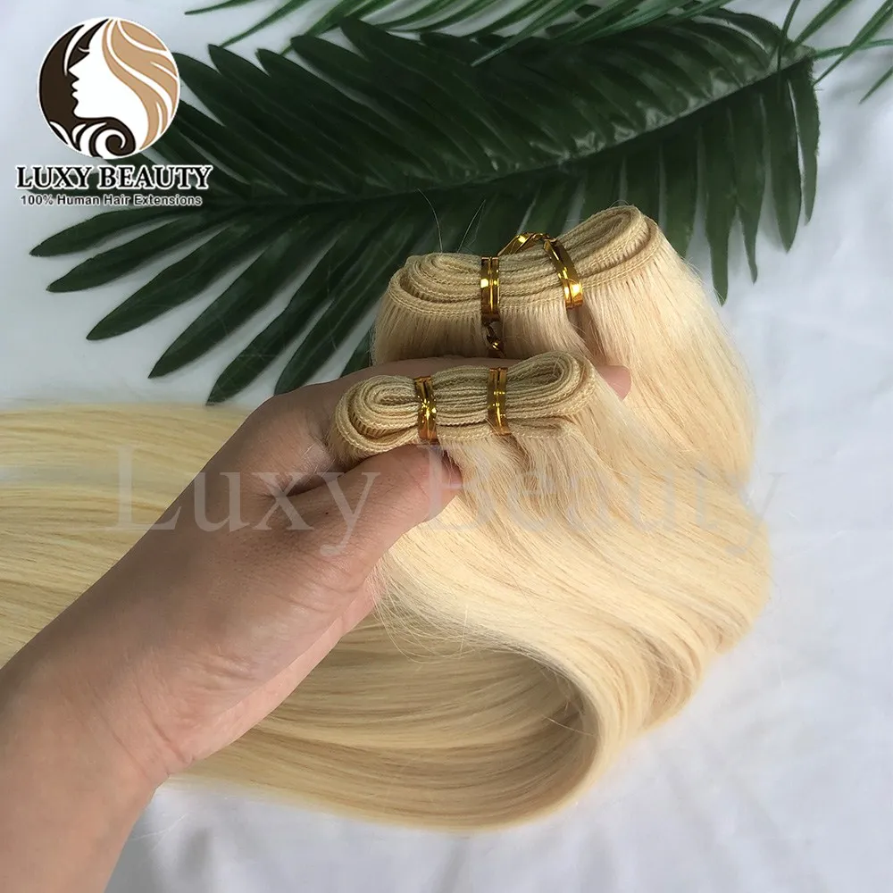 Straight Blonde Human Hair Weft Bundles Human Hair Extensions 50g/Pcs 12"-24" Straight Brown Black Skin Double Weft Hair Weaves
Straight Blonde Human Hair Weft Bundles Human Hair Extensions 50g/Pcs 12"-24" Straight Brown Black Skin Double Weft Hair Weaves