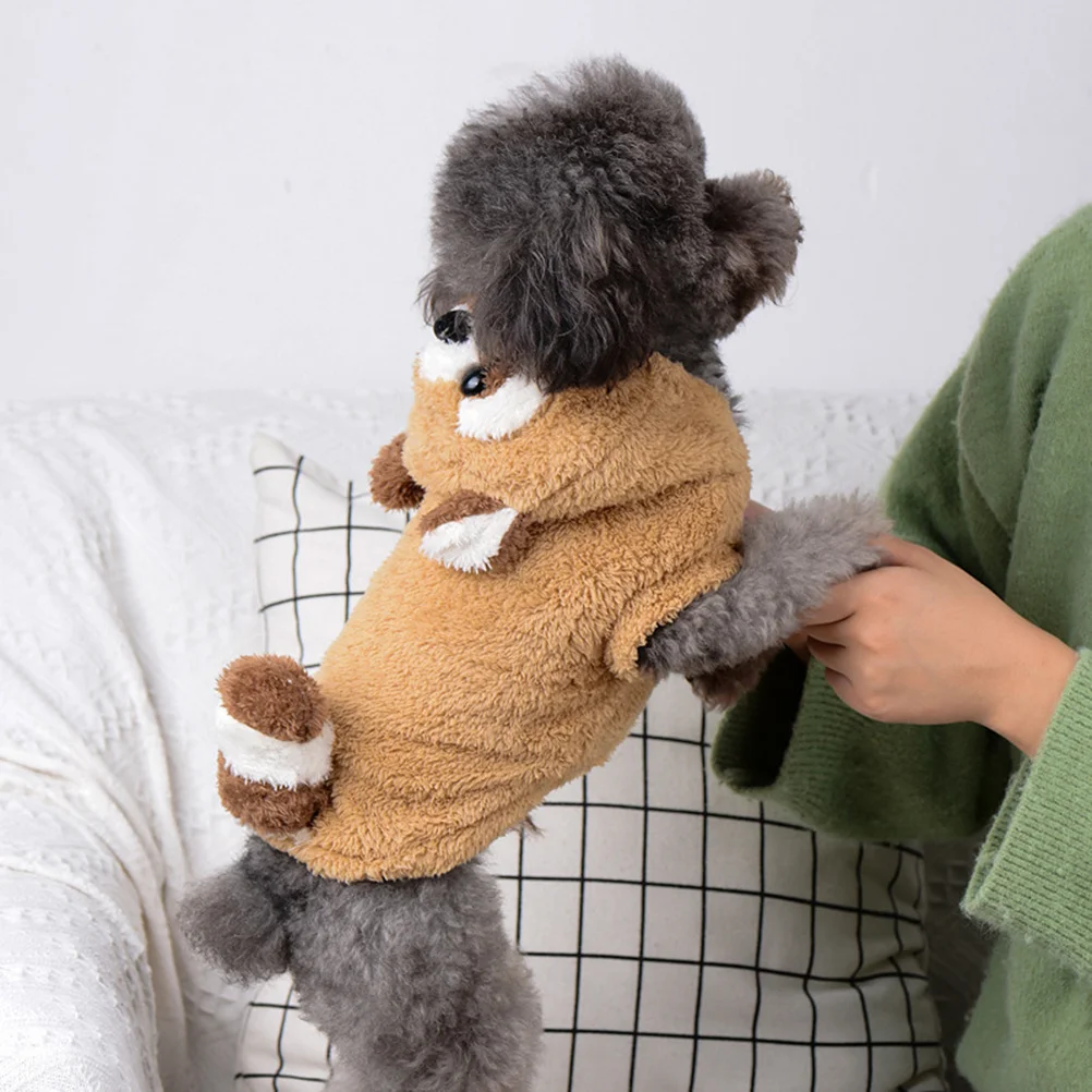 Pet Dog Clothes Raccoon Shaped Cotton Size 22 Warm Comfortable Coat for Dog Walking Festival Photo Shoot Pet Garment
Pet Dog Clothes Raccoon Shaped Cotton Size 22 Warm Comfortable Coat for Dog Walking Festival Photo Shoot Pet Garment