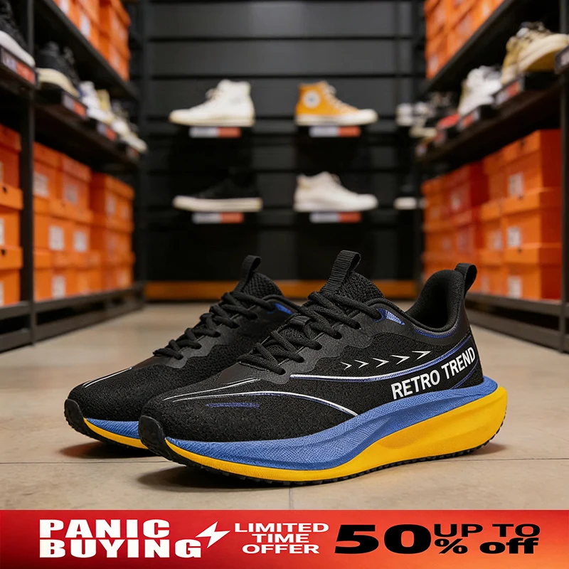 Мужская спортивная обувь, профессиональные кроссовки с амортизирующей карбоновой пластиной, дышащие мужские повседневные кроссовки, спортивная обувь для марафона
Мужская спортивная обувь, профессиональные кроссовки с амортизирующей карбоновой пластиной, дышащие мужские повседневные кроссовки, спортивная обувь для марафона