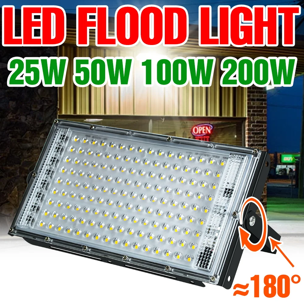 200W LED Floodlight Reflector Spotlight AC220V Outdoor Waterproof Street Lamp Backyard Barn Wall Light SMD2835 Cold/Warm White
200W LED Floodlight Reflector Spotlight AC220V Outdoor Waterproof Street Lamp Backyard Barn Wall Light SMD2835 Cold/Warm White