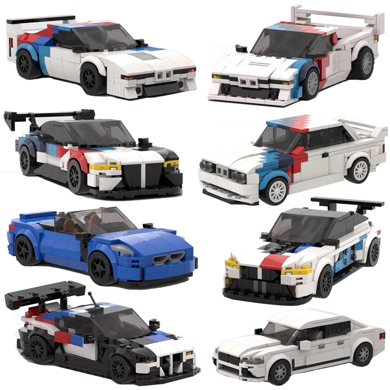 Creative Expert MOC Technical Car Speed Champions M1 Procar M4 GT3 M3 E30 M760 Supercar Sets Building Blocks Kid Toys Boys Gift
Creative Expert MOC Technical Car Speed Champions M1 Procar M4 GT3 M3 E30 M760 Supercar Sets Building Blocks Kid Toys Boys Gift