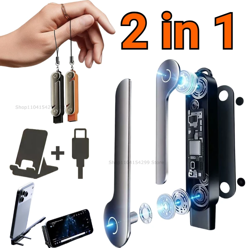 USB Type C Flat Charger Charging Cable C Kick Cable Stand with Invisible Support Foldable Phone Holder 240W Charge Wire Bracket
USB Type C Flat Charger Charging Cable C Kick Cable Stand with Invisible Support Foldable Phone Holder 240W Charge Wire Bracket