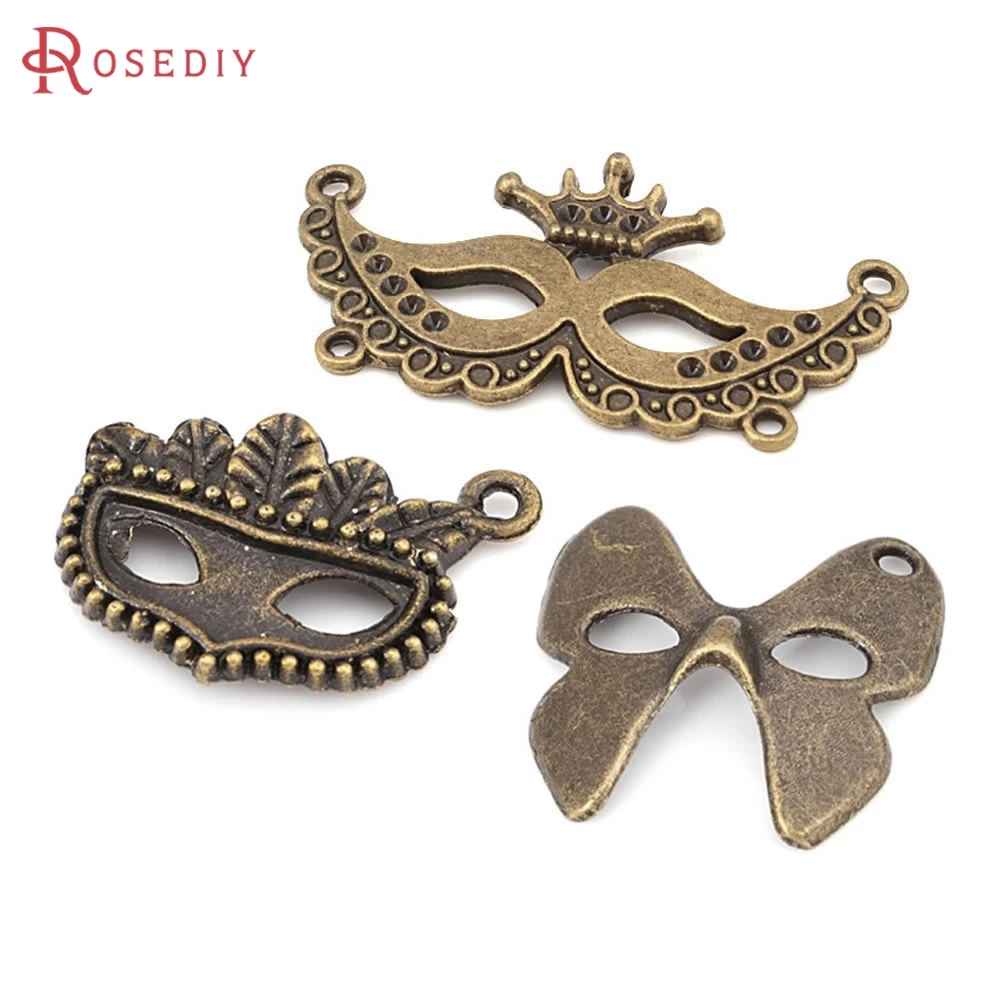 Antique Bronze Zinc Alloy Face Mask Charms Pendants High Quality Diy Necklace Earrings Charms Jewelry Making Accessories
Antique Bronze Zinc Alloy Face Mask Charms Pendants High Quality Diy Necklace Earrings Charms Jewelry Making Accessories