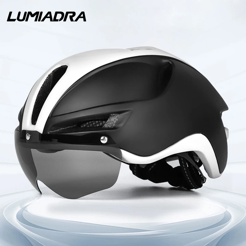 Breathable Bicycle Helmet for Adult Lightweight Road Mountain Bike Helmet with Windproof Goggles Safety Taillights kask rowerowy
Breathable Bicycle Helmet for Adult Lightweight Road Mountain Bike Helmet with Windproof Goggles Safety Taillights kask rowerowy