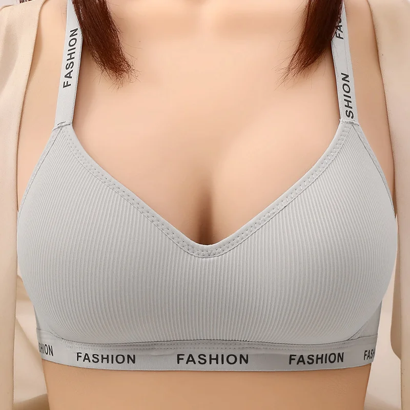 New Fashionable Letter Thin Cup Underwear For Women, No Steel Rings, Soft, Breathable And Skin-Friendly Bra Cover
New Fashionable Letter Thin Cup Underwear For Women, No Steel Rings, Soft, Breathable And Skin-Friendly Bra Cover