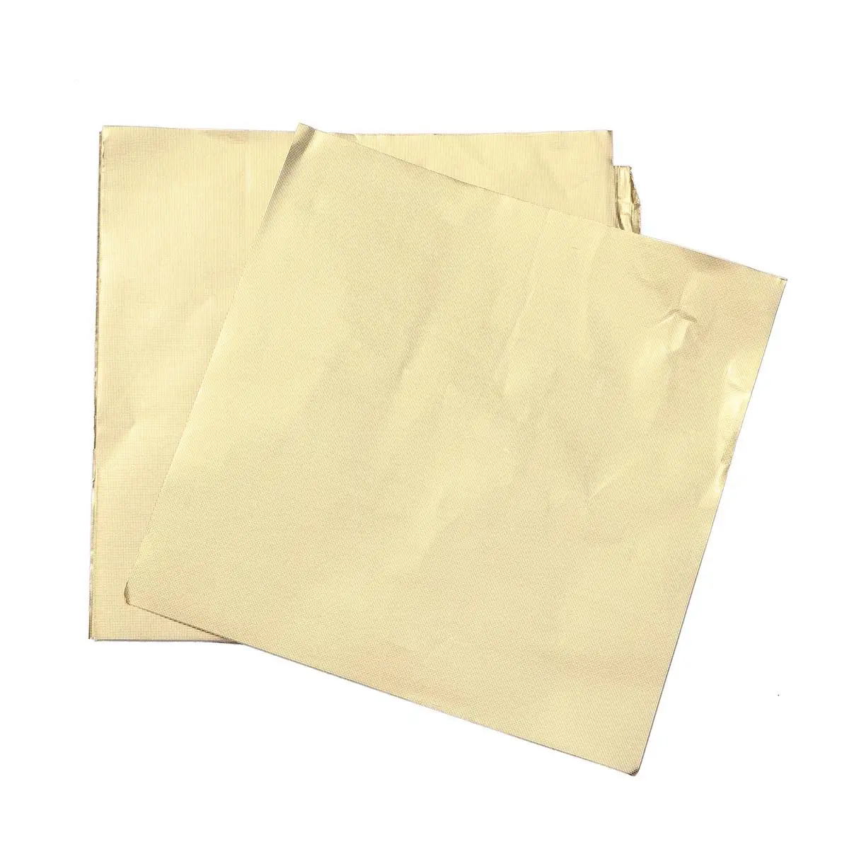 300 Pcs Gold Aluminum Foil Paper 4x4 Inches Square Food Grade Candy Chocolate Wrapping Lollipops Packaging
300 Pcs Gold Aluminum Foil Paper 4x4 Inches Square Food Grade Candy Chocolate Wrapping Lollipops Packaging