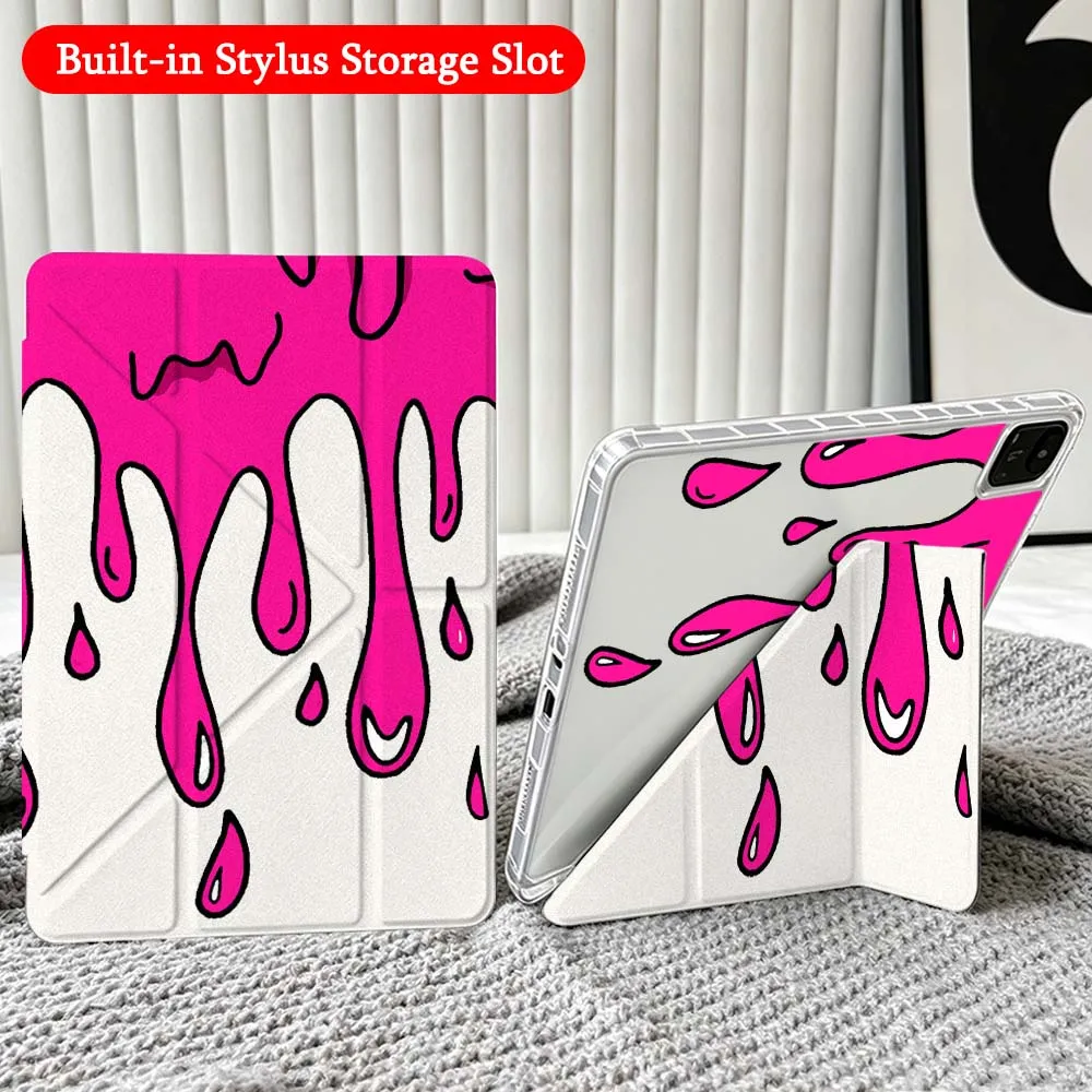 Cartoon Dripping Paint Case For Xiaomi Redmi Poco Pad 5 6 7 8 Pro SE 11 11.2 12.1 Inch Transparent Y-Shaped Folding Tablet
Cartoon Dripping Paint Case For Xiaomi Redmi Poco Pad 5 6 7 8 Pro SE 11 11.2 12.1 Inch Transparent Y-Shaped Folding Tablet