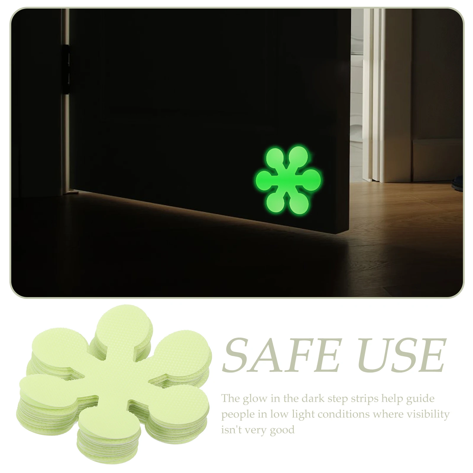 20 Pcs Anti Slip Stairs Strips Glow in Dark Stickers PEVA Rubber Practical Steps Tapes Bathroom
20 Pcs Anti Slip Stairs Strips Glow in Dark Stickers PEVA Rubber Practical Steps Tapes Bathroom