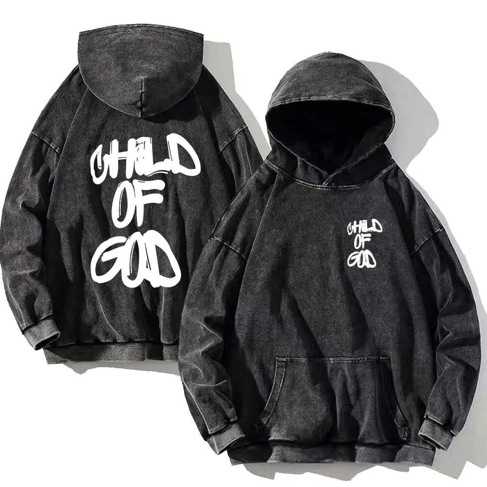 Child Of God Print Vintage Washed Hoodie Men Women Cotton Long Sleeve Hip Hop Hooded Sweatshirt Casual Gothic Spring Autumn Top
Child Of God Print Vintage Washed Hoodie Men Women Cotton Long Sleeve Hip Hop Hooded Sweatshirt Casual Gothic Spring Autumn Top