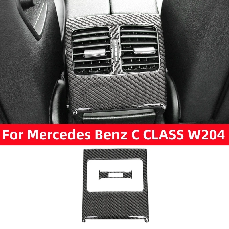 For Mercedes Benz C Class W204 2007-2013 Carbon Fiber Car Rear Air Outlet Vent Cover Sticker Decor Auto Interior Accessories
For Mercedes Benz C Class W204 2007-2013 Carbon Fiber Car Rear Air Outlet Vent Cover Sticker Decor Auto Interior Accessories