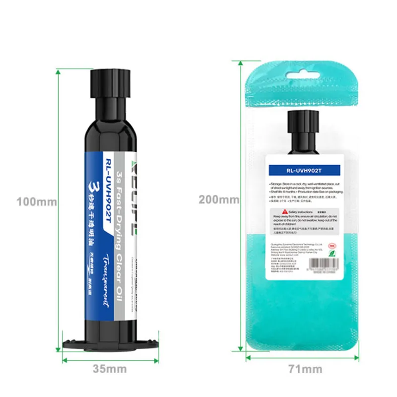 RELIFE RL-UVH902T 10CC Быстросохнущая паяльная маска для ремонта телефонов, высокотемпературная, быстросохнущая за 3 секунды, прозрачное масло
RELIFE RL-UVH902T 10CC Быстросохнущая паяльная маска для ремонта телефонов, высокотемпературная, быстросохнущая за 3 секунды, прозрачное масло