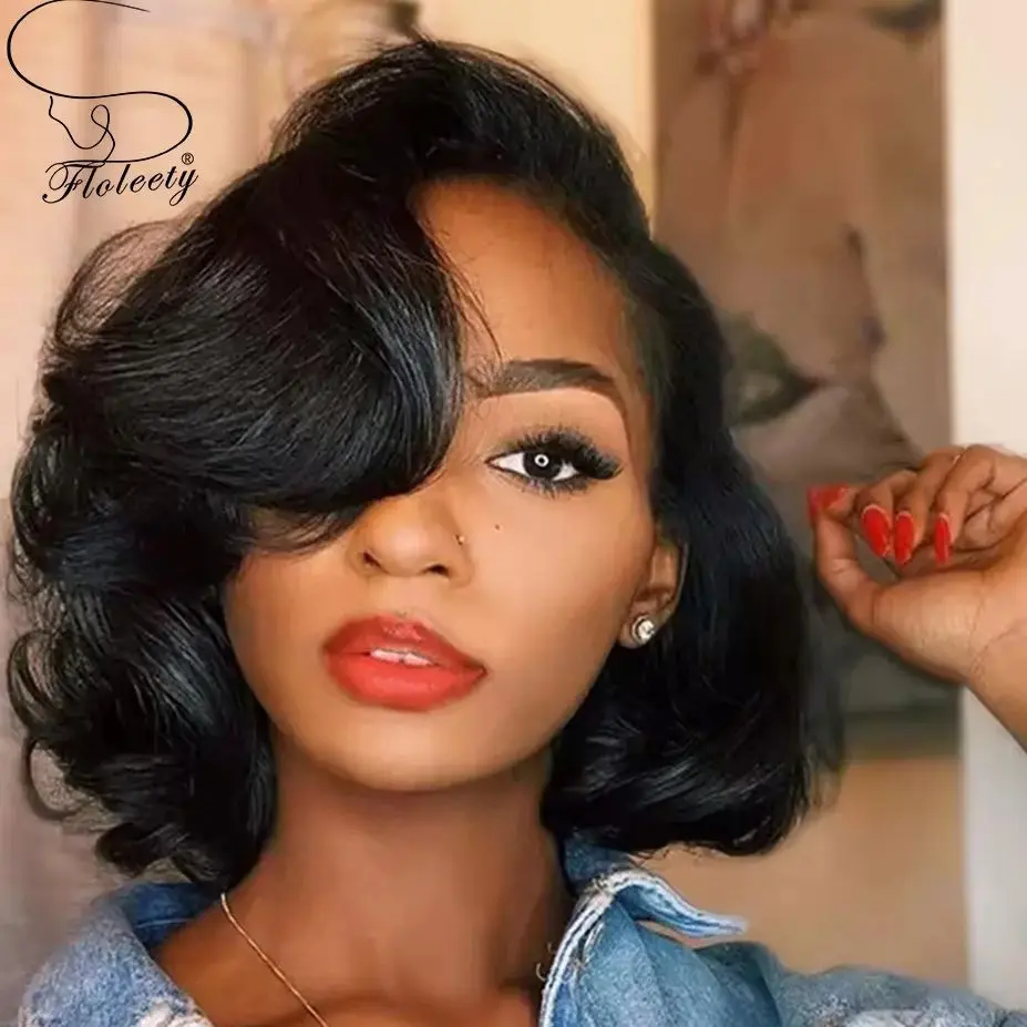 100% Remy Hair Short Body Wave Bob Wigs Human Hair 13x4 HD Lace Frontal Wig Brazilian Hair 4x4 Lace Human hair Wigs For Women
100% Remy Hair Short Body Wave Bob Wigs Human Hair 13x4 HD Lace Frontal Wig Brazilian Hair 4x4 Lace Human hair Wigs For Women