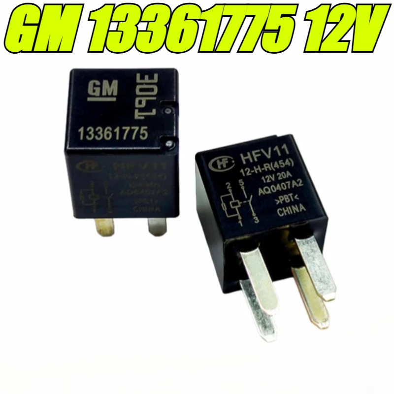 (Brand New Original)1pcs/lot 100% original genuine relay:GM 13361775 12V 20A 4pins HFV11 12-H-R(454) Automotive relay
(Brand New Original)1pcs/lot 100% original genuine relay:GM 13361775 12V 20A 4pins HFV11 12-H-R(454) Automotive relay