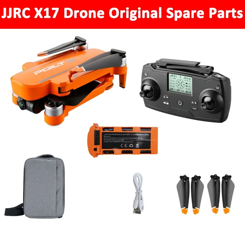 Складной Дрон JJRC X17, оригинальный аксессуар, крылья Лопасти пропеллера, аккумулятор, контроллер бесщеточного двигателя, корпус ручки зарядного устройства USB и т. д.
Складной Дрон JJRC X17, оригинальный аксессуар, крылья Лопасти пропеллера, аккумулятор, контроллер бесщеточного двигателя, корпус ручки зарядного устройства USB и т. д.
