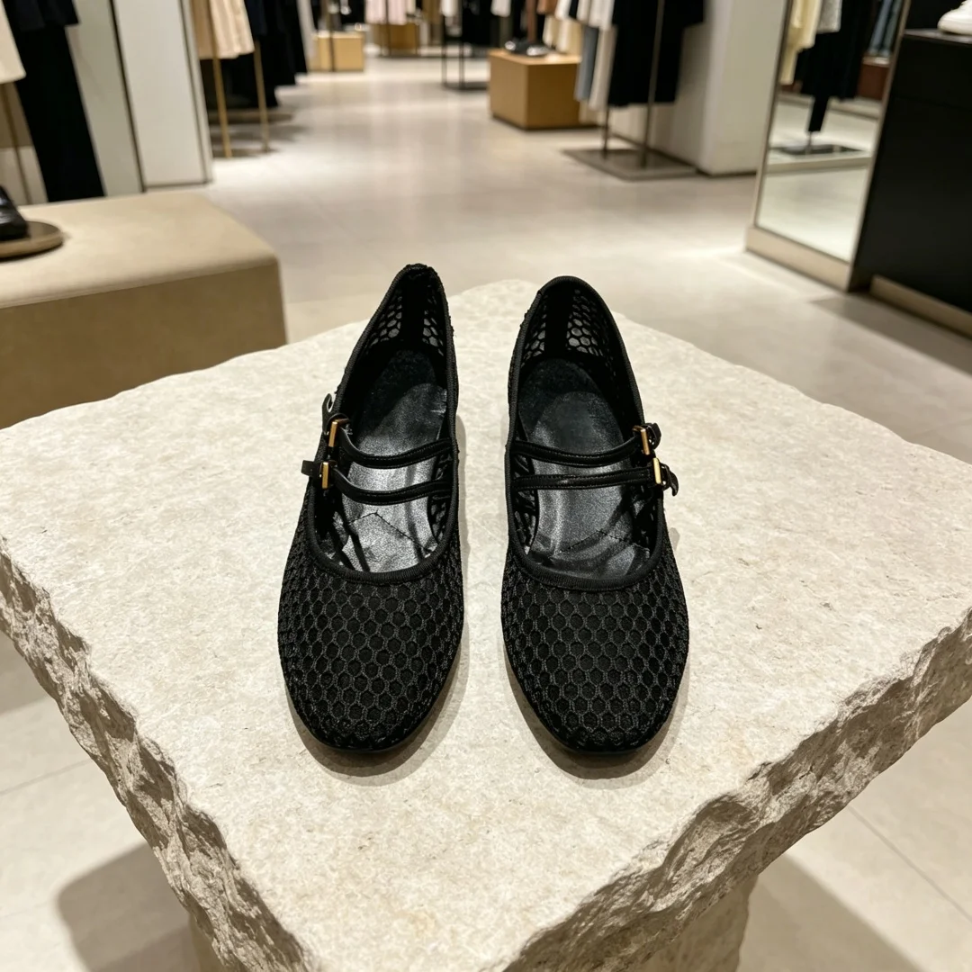 Luxury Brand Casual Flats Breathable Mesh Upper Sheepskin Lining Women's Ballet Flats Luxury Mary Jane Flats Ballet Shoes
Luxury Brand Casual Flats Breathable Mesh Upper Sheepskin Lining Women's Ballet Flats Luxury Mary Jane Flats Ballet Shoes