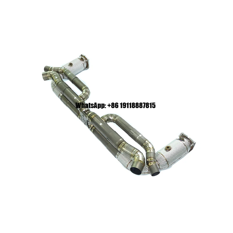ING Hot Sale Titanium for Porsche 991.2 Turbo 3.8T Full Set Catback Downpipe Exhaust Muffler With Valve Auto Performance Parts
ING Hot Sale Titanium for Porsche 991.2 Turbo 3.8T Full Set Catback Downpipe Exhaust Muffler With Valve Auto Performance Parts