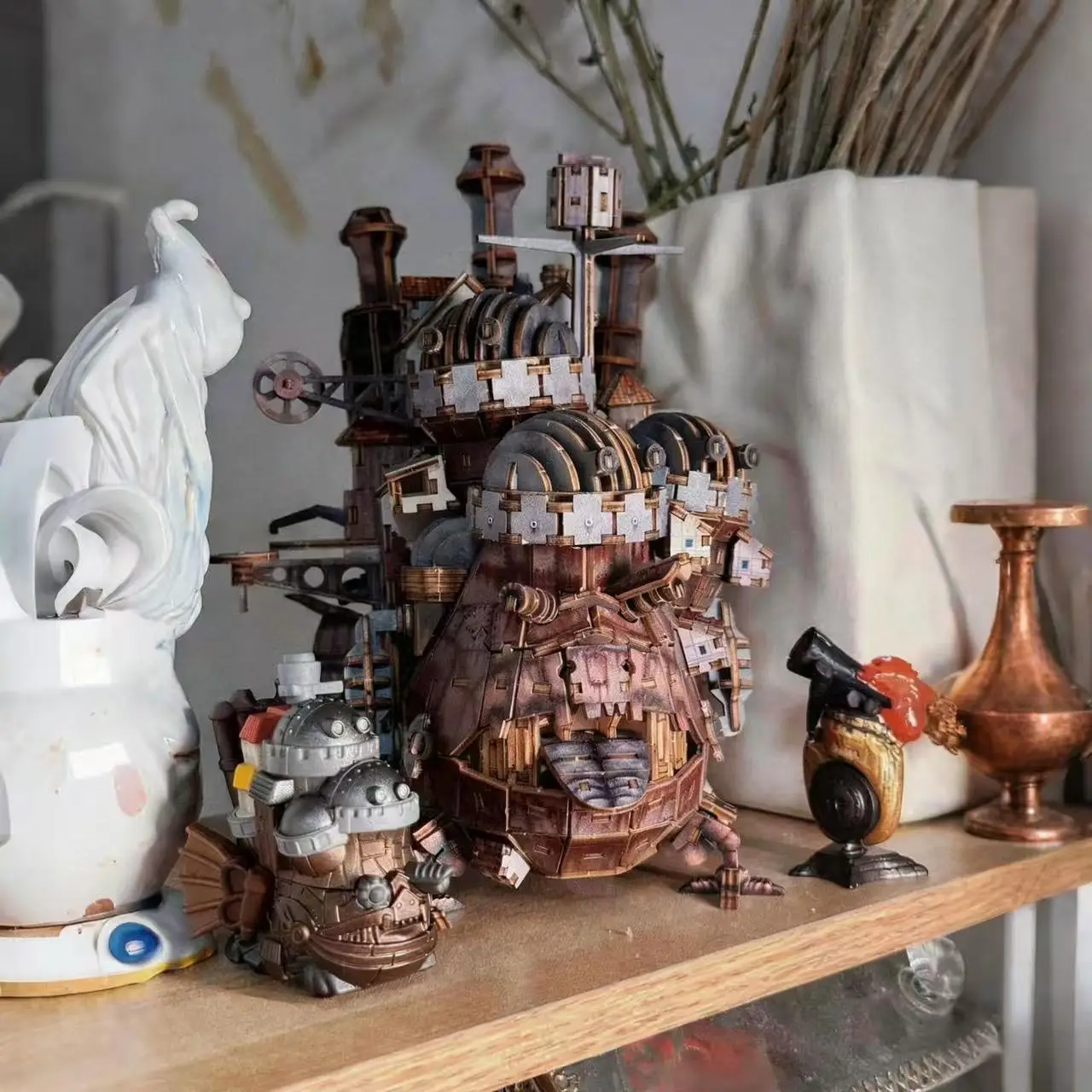 3D Wooden Puzzle Model Toy Desktop Decoration Hayao Miyazaki's Moving Castle Eonal Assembly Kit for All G
3D Wooden Puzzle Model Toy Desktop Decoration Hayao Miyazaki's Moving Castle Eonal Assembly Kit for All G