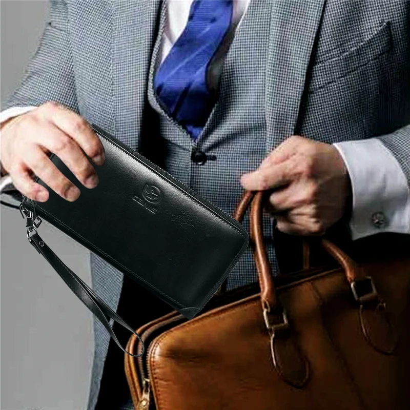 Men' s Oil Wax Genuine Leather Retro High Capacity Multi-Card Bit Long Wallet Clutch Coin Wallet
Men' s Oil Wax Genuine Leather Retro High Capacity Multi-Card Bit Long Wallet Clutch Coin Wallet