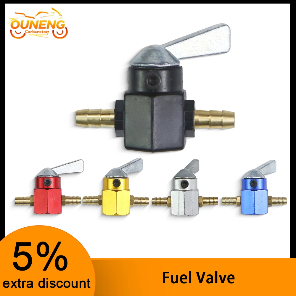 6mm 8mm Universal Motorcycle Modified On-OFF Petcock Fuel Switch Inline In-Line Petrol / Fuel Tap For ATV Accessories
6mm 8mm Universal Motorcycle Modified On-OFF Petcock Fuel Switch Inline In-Line Petrol / Fuel Tap For ATV Accessories