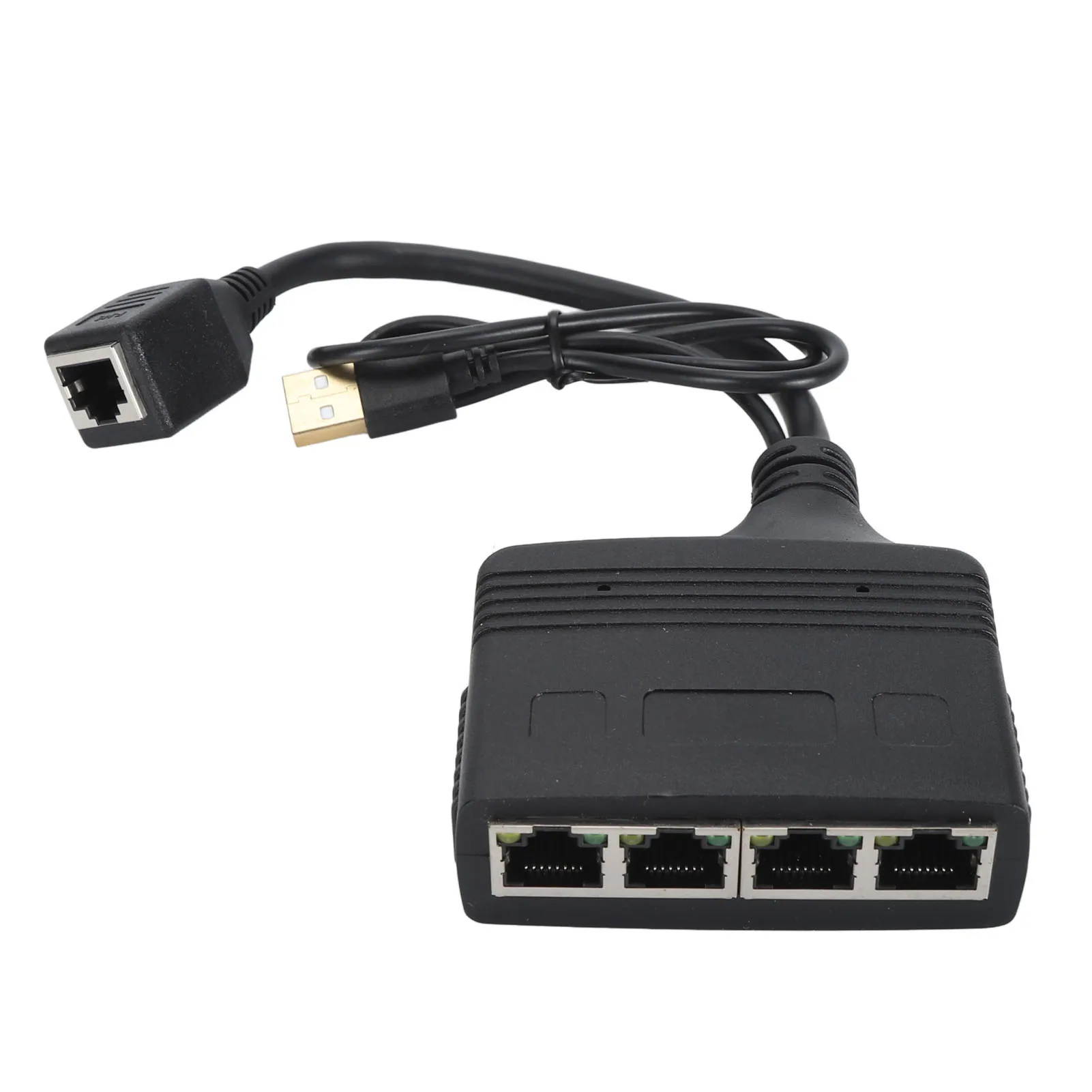Protable 1 to 4 Out Gigabit Ethernet Splitter 1000Mbps RJ45 Network LAN Adapter Stable Performance for Cat8 Cat7 Cat6 Cat5 Cat5e
Protable 1 to 4 Out Gigabit Ethernet Splitter 1000Mbps RJ45 Network LAN Adapter Stable Performance for Cat8 Cat7 Cat6 Cat5 Cat5e