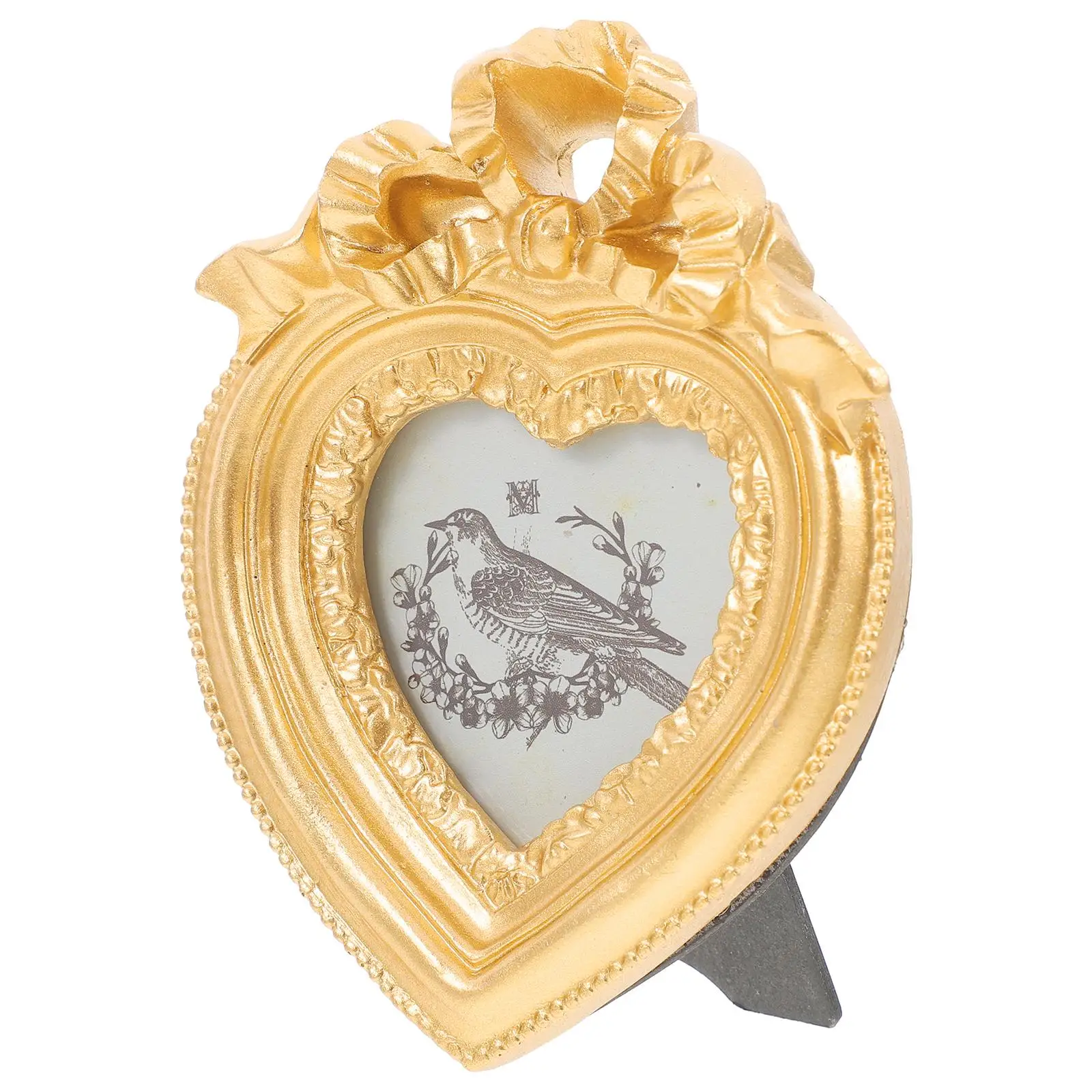 Mini Vintage Frames European Heart-shaped Resin Photo Table Hanging Wall Wedding Ornaments Picture Set up Retro Decor Desk
Mini Vintage Frames European Heart-shaped Resin Photo Table Hanging Wall Wedding Ornaments Picture Set up Retro Decor Desk