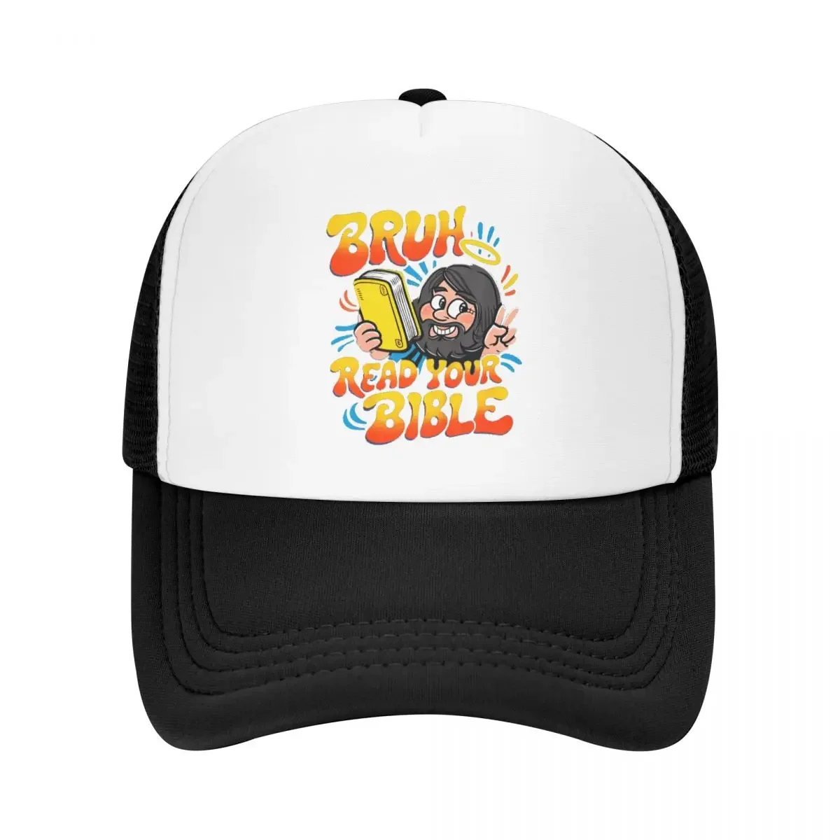 Personalized Bruh Read Your Bible Baseball Cap Women Men Breathable Christian God Quotes Trucker Hat Streetwear Snapback Hats
Personalized Bruh Read Your Bible Baseball Cap Women Men Breathable Christian God Quotes Trucker Hat Streetwear Snapback Hats