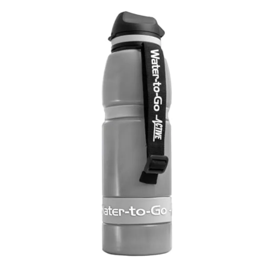 Water Filter Bottle for International Travel -One Liter Filtered Water Bottle for Portable Purification - Eco-Friendly Bioplasti
Water Filter Bottle for International Travel -One Liter Filtered Water Bottle for Portable Purification - Eco-Friendly Bioplasti
