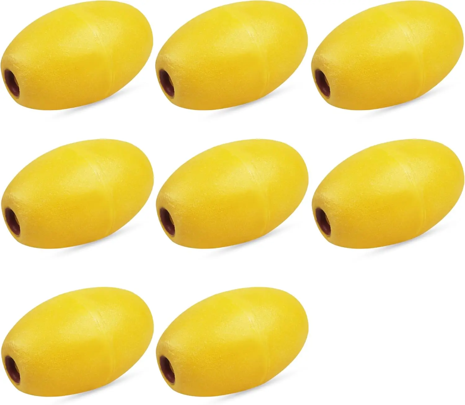 4/8 Pack EVA Foam Buoy Floats for Fishing, Crab Trap, Boat, Kayak - High Visibility Yellow, 3.58x5.31 in
4/8 Pack EVA Foam Buoy Floats for Fishing, Crab Trap, Boat, Kayak - High Visibility Yellow, 3.58x5.31 in