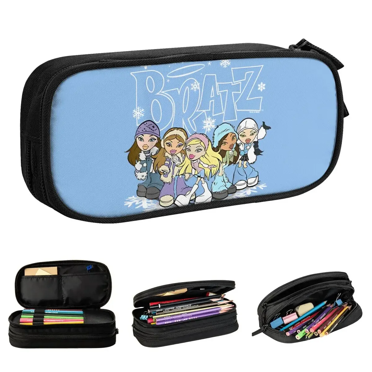 Fun Bratz Winter Pencil Cases Doll Cartoon Pencilcases Pen Box Kids Big Capacity Bags Students School Gifts Stationery
Fun Bratz Winter Pencil Cases Doll Cartoon Pencilcases Pen Box Kids Big Capacity Bags Students School Gifts Stationery