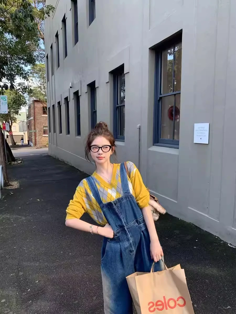 Американские ретро-джинсовые комбинезоны женские, свободные, приталенные, с широкими штанинами, рабочие брюки, с высокой талией, из хлопка, джинсовые комбинезоны для весны 2026
Американские ретро-джинсовые комбинезоны женские, свободные, приталенные, с широкими штанинами, рабочие брюки, с высокой талией, из хлопка, джинсовые комбинезоны для весны 2026