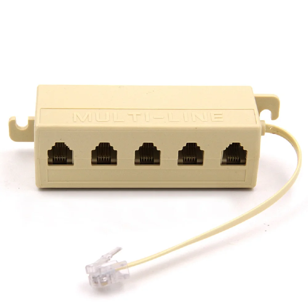 Creative RJ11 6P4C 1 разъем на 5 гнезд RJ11 телефонный телефонный кабель Y разветвитель удлинительный кабель адаптер разъем новейший хит продаж
Creative RJ11 6P4C 1 разъем на 5 гнезд RJ11 телефонный телефонный кабель Y разветвитель удлинительный кабель адаптер разъем новейший хит продаж