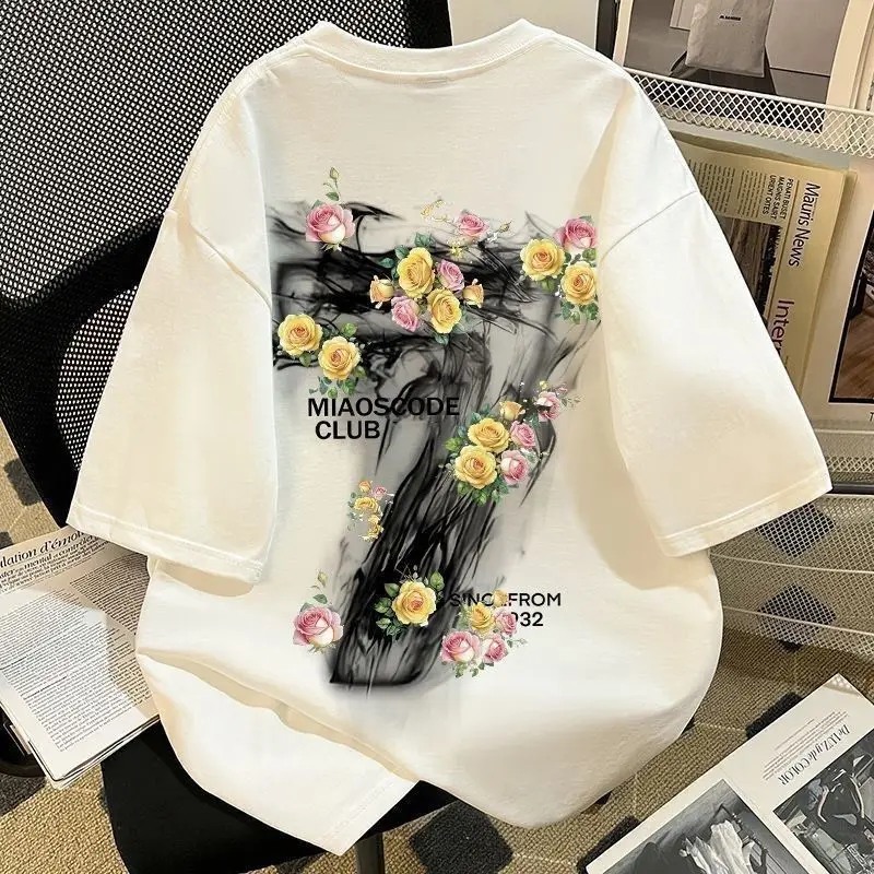 2026 Trendy Dopamine Printed T-shirt Youth Vitality Fashion Summer Unisex Short Sleeve Tops
2026 Trendy Dopamine Printed T-shirt Youth Vitality Fashion Summer Unisex Short Sleeve Tops