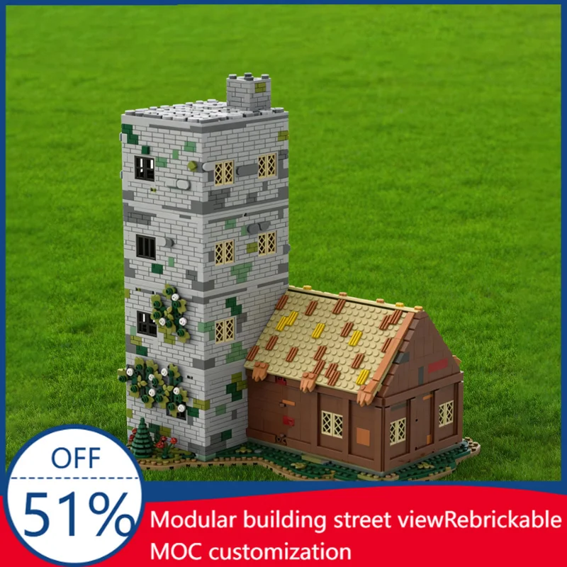 2451 Pcs MOC Medieval Tavern Model Display DIY Customize Building Block Technology Assembly Creative Type Toy Kid Birthday Gifts
2451 Pcs MOC Medieval Tavern Model Display DIY Customize Building Block Technology Assembly Creative Type Toy Kid Birthday Gifts